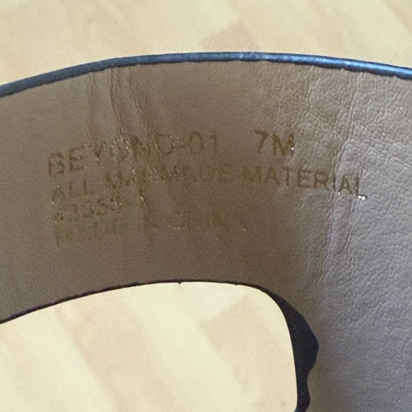 BAMBOO Black Strappy Women's Sandals - Picture 5 of 5